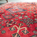 Tribal Rug 197×128cm 手織りトライバルラグ ハメダン