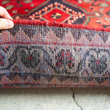 Tribal Rug 197×128cm 手織りトライバルラグ ハメダン
