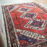 Tribal Rug 193×140cm 手織りトライバルラグ ハメダン