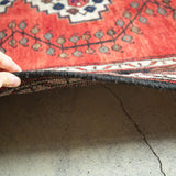 Tribal Rug 193×140cm 手織りトライバルラグ ハメダン