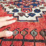 Tribal Rug 193×140cm 手織りトライバルラグ ハメダン