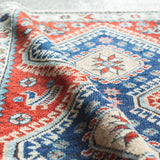 トライバル ラグ 75×55cm イラン手織り 一点物