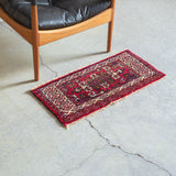 トライバル ラグ 73×33cm イラン手織り 一点物