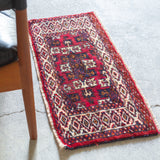 トライバル ラグ 73×33cm イラン手織り 一点物