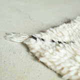 ベニワレン ラグ 130×70cm モロッコ手織り 一点物