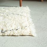 ベニワレン ラグ 130×70cm モロッコ手織り 一点物