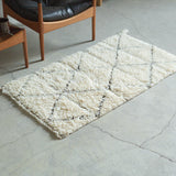 ベニワレンラグ 120×80cm モロッコ手織り 一点物