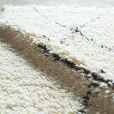ベニワレン ラグ 125×70cm モロッコ手織り 一点物
