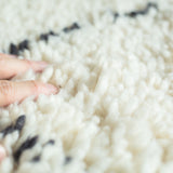 ベニワレン ラグ 125×70cm モロッコ手織り 一点物