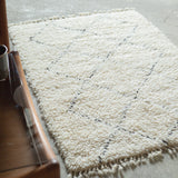 ベニワレン ラグ 115×75cm モロッコ手織り 一点物