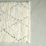 ベニワレン ラグ 120×65cm モロッコ手織り 一点物