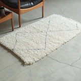 ベニワレン ラグ 120×75cm モロッコ手織り 一点物