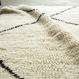 ベニワレン ラグ 145×92cm モロッコ手織り 一点物