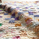 ボシャルウィット ラグ 200×113cm モロッコ手織り 一点物