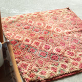 ベニワレン ラグ 87×72cm モロッコ手織り 一点物