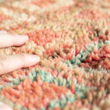ベニワレン ラグ 86×70cm モロッコ手織り 一点物