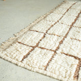ベニワレン ラグ 227×115cm モロッコ手織り 一点物