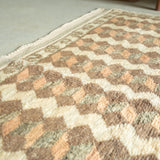 ベニワレン ラグ 250×145cm モロッコ手織り 一点物