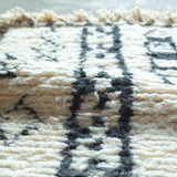Beni Ouarain 92×54cm モロッコ手織り 一点物