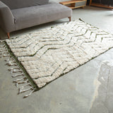 Beni Ouarain 221×143cm モロッコ手織り 一点物