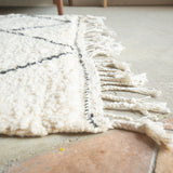 Beni Ouarain 223×150cm モロッコ手織り 一点物