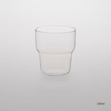 【OUTLET】Heat-resistant Glass Cup (Curved)<span>ヒートレジスタント ガラスカップ </span>