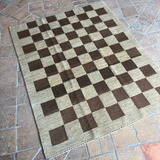 ギャッベ ラグ 184×147cm イラン手織り 一点物