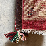 Mini Gabbeh ㉝ 42×38<span>ミニギャッベ</span>