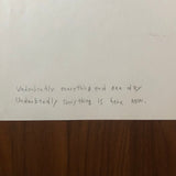 舞木 和哉 An engagement ring lying around