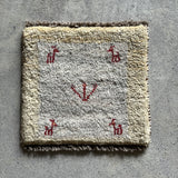 Mini Gabbeh 38×41<span>ミニギャッベ 25040111