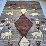 Tribal Rug 186×114<span>トライバルラグ </span>