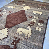 Tribal Rug 186×114<span>トライバルラグ </span>