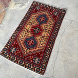 Tribal Rug 95×53<span>トライバルラグ