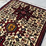 Tribal Rug 90×65<span>トライバルラグ