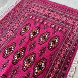 Tribal Rug 117×64<span>トライバルラグ