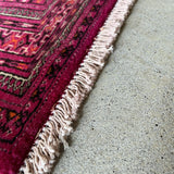 Tribal Rug 117×64<span>トライバルラグ