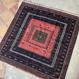 Tribal Rug 123×123<span>トライバルラグ