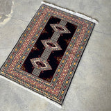 Tribal Rug 85×60<span>トライバルラグ