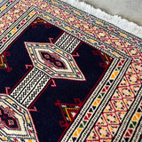 Tribal Rug 85×60<span>トライバルラグ