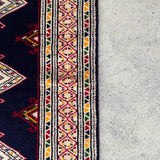 Tribal Rug 85×60<span>トライバルラグ