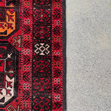 Tribal Rug 190×100<span>トライバルラグ