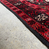 Tribal Rug 190×100<span>トライバルラグ