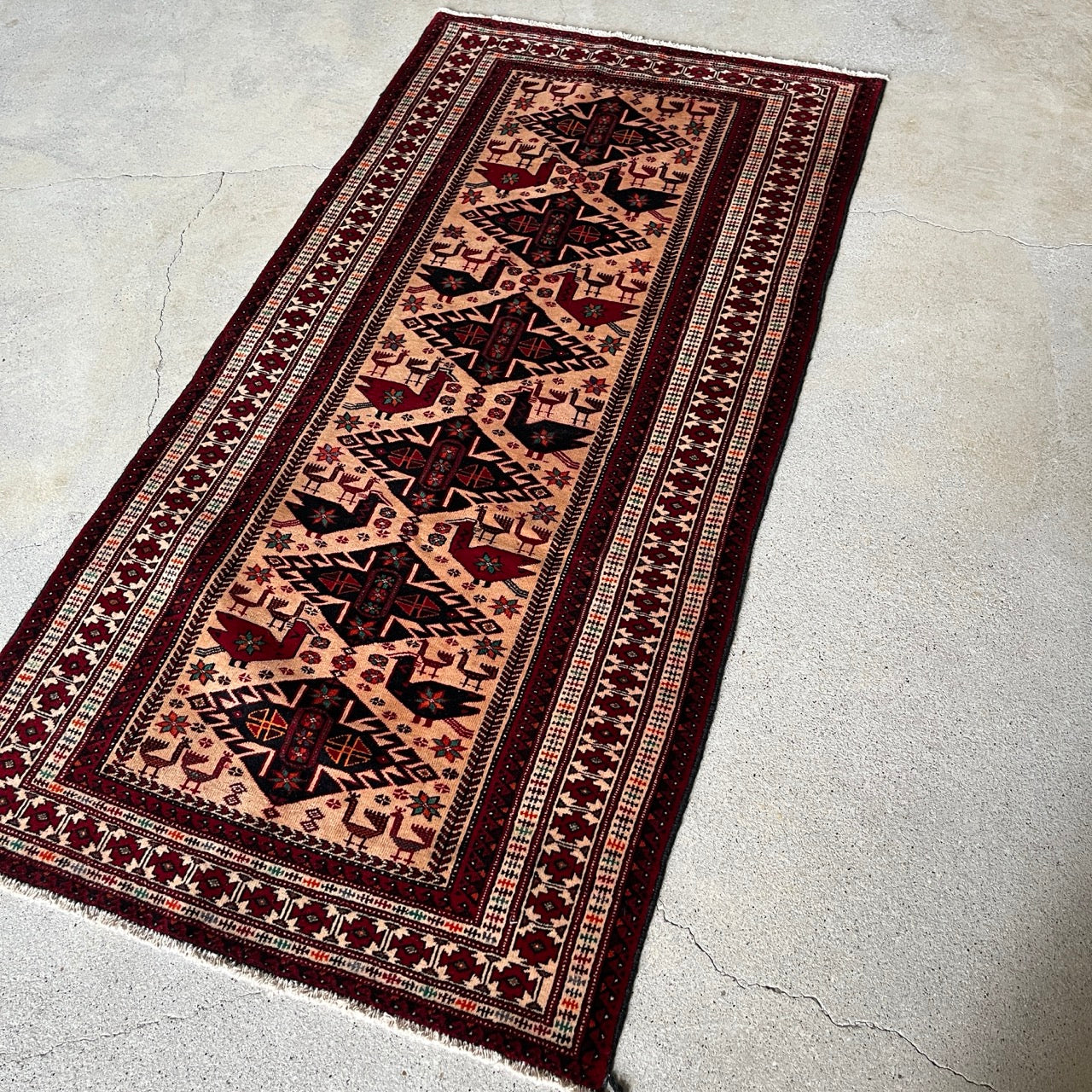 トライバルラグ　195✖️105㎝ TRIBAL RUG 195×95 トライバルラグ 24091336 | G.E.M ONLINE