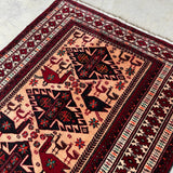 Tribal Rug 195×95<span>トライバルラグ
