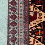 Tribal Rug 195×95<span>トライバルラグ