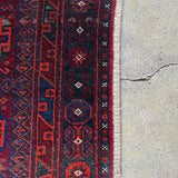 Tribal Rug 94×80<span>トライバルラグ 24090469