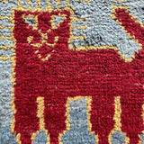 Mini Gabbeh ⑨ 38×40<span>ミニギャッベ</span>