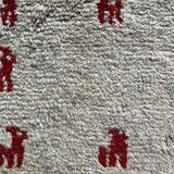 Mini Gabbeh ⑬ 35×37<span>ミニギャッベ</span>