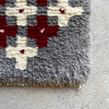 まいにちノッティング 椅子敷き 42×42 あじさい