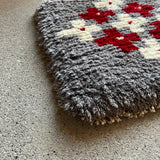 まいにちノッティング 椅子敷き 42×42 あじさい